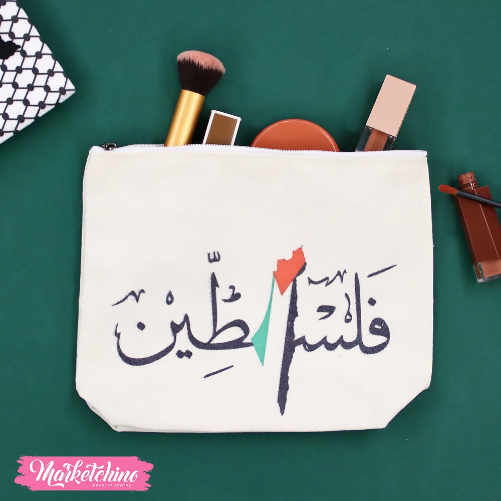 مجموعة فلسطين ( حقيبة دك وحقيبة ميكياج )