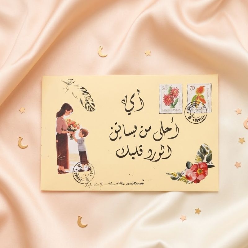 ظرف إهدء للام