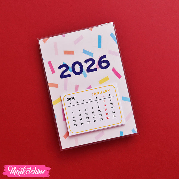 تقويم شهري 2026