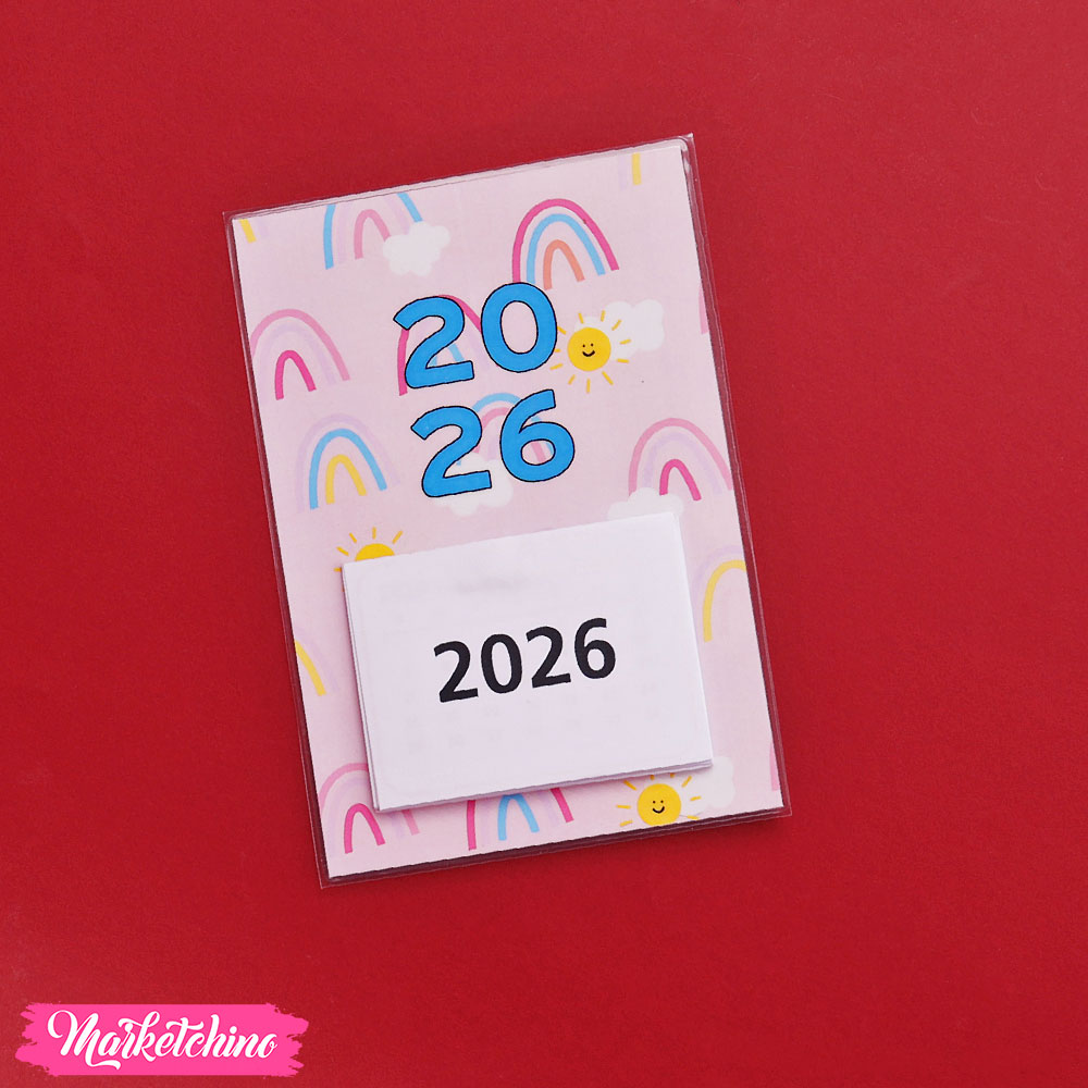 تقويم شهري - قوس قزح 2026