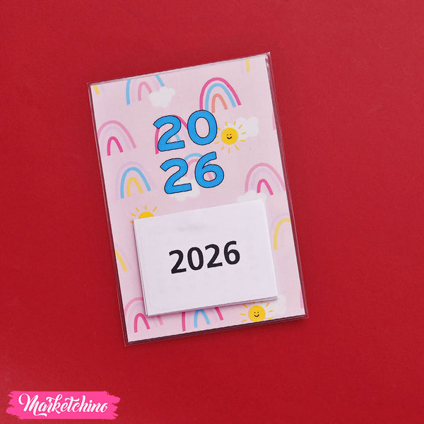 تقويم شهري - قوس قزح 2026