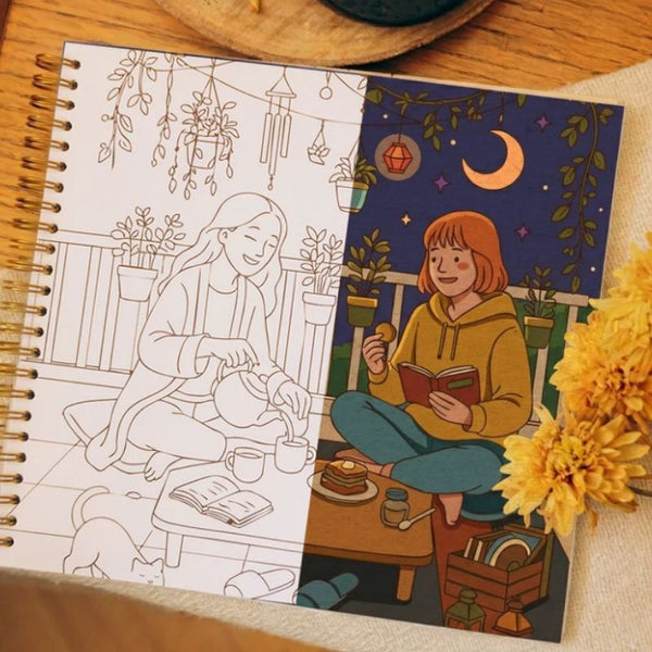 ركن الراحة | كتاب تلوين