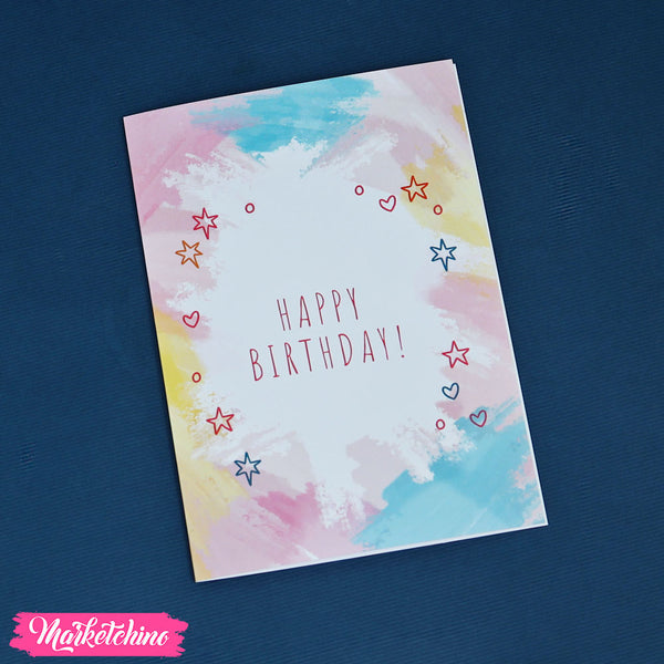 كارت إهداء - عيد ميلاد سعيد