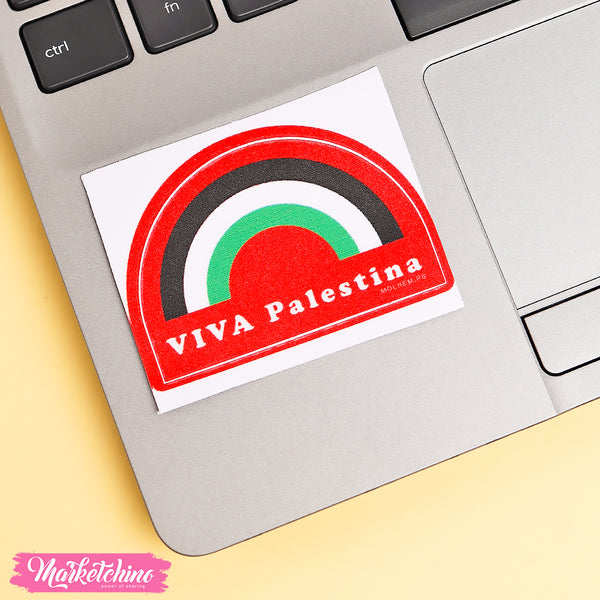 ملصق لاب توب - فلسطين