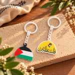 ميدالية  فلسطين بوجهين أكريليك